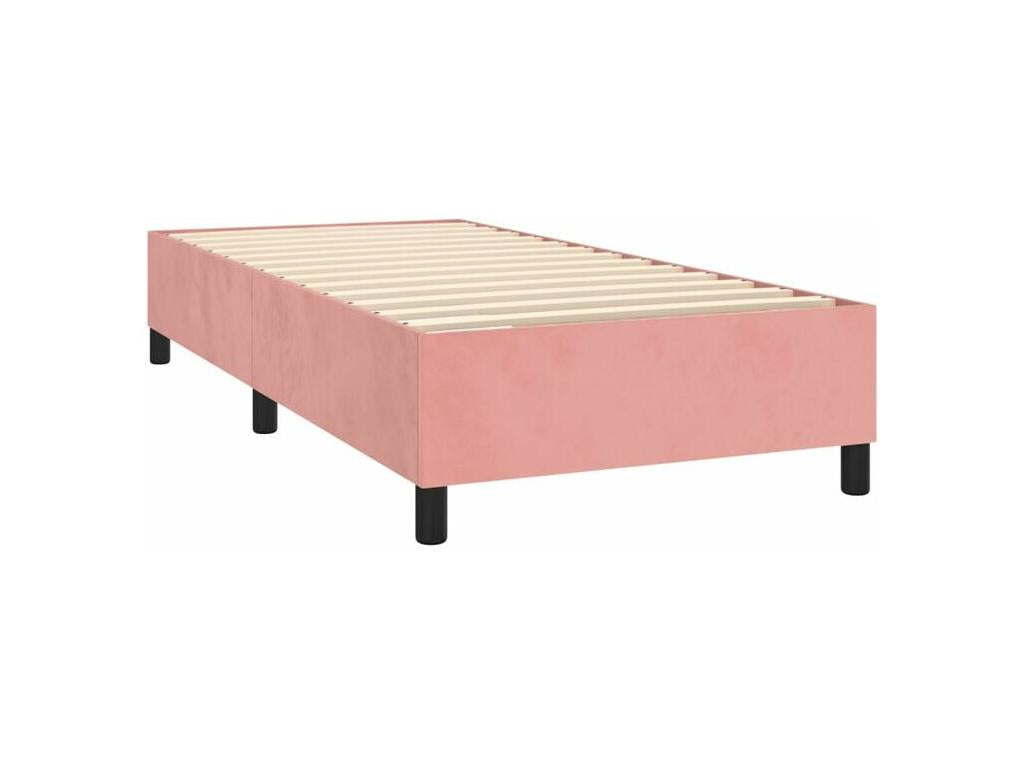 White Velvet Mattress, 80 x 200 cm