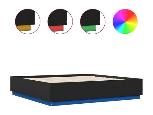 Black Mattress, 200 x 200 cm