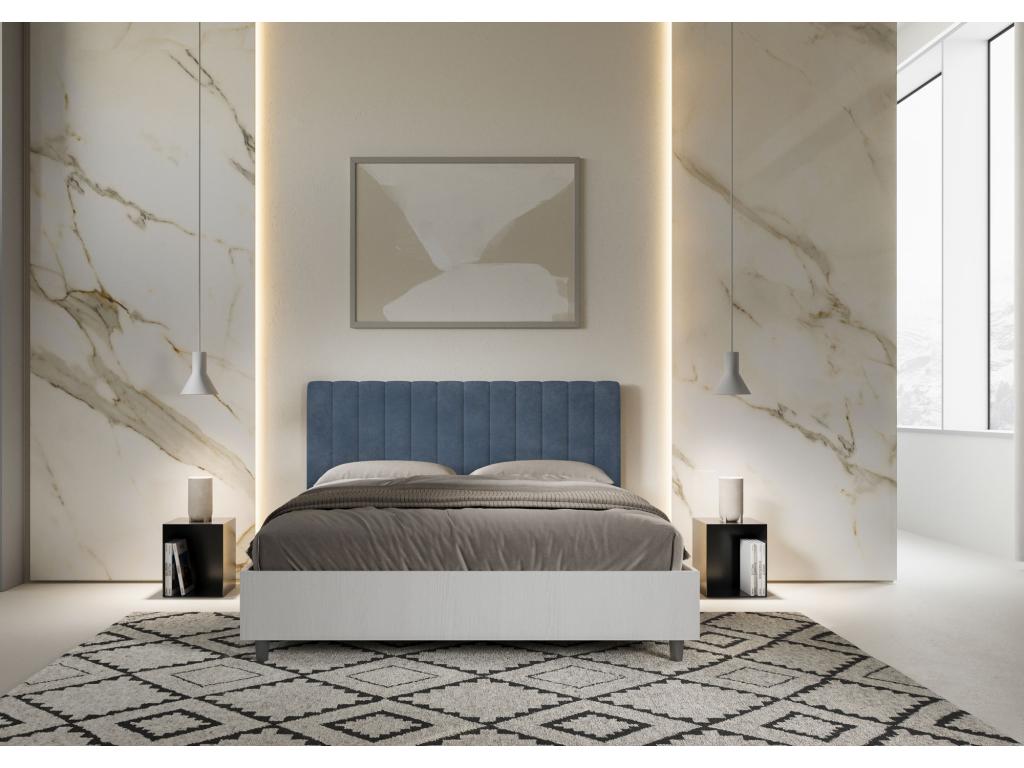 Blue Bed, 160 x 190 cm