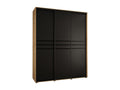 Black Wardrobe, 200 x 60 x 235.2 cm - dlz1766580894556