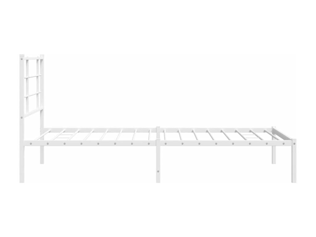 White Metal Mattress, 100 x 190 cm