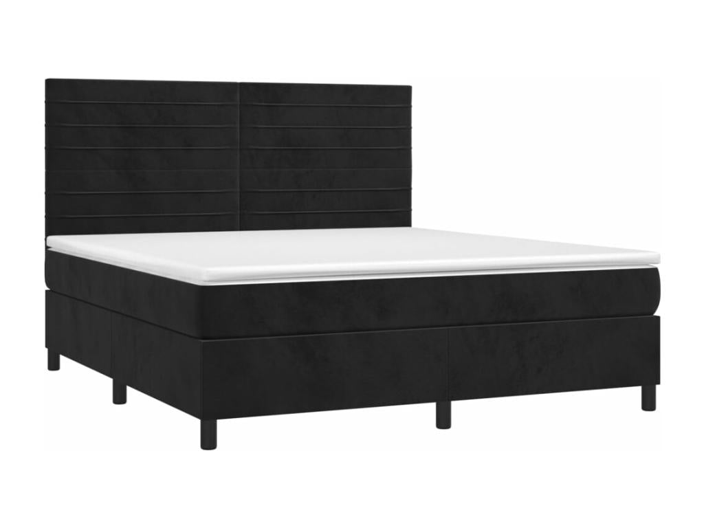 Black Velvet Mattress, 180 x 200 cm