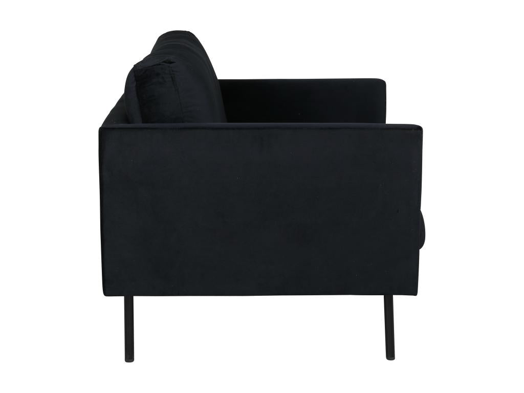 Black Accent Chair, 95 x 84 x 80 cm