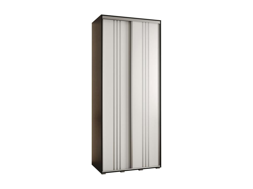 Black Wardrobe, 100 x 60 x 235.2 cm
