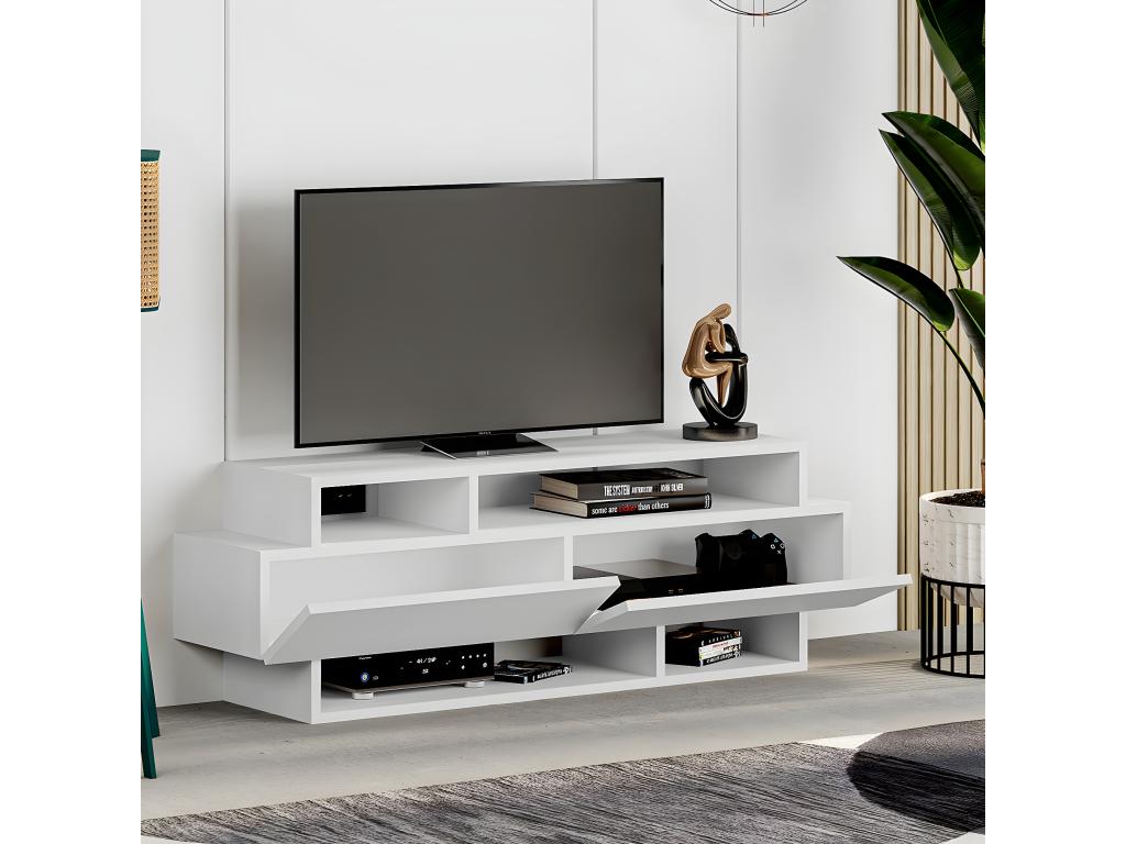 White TV Stand - dlz1766580874170