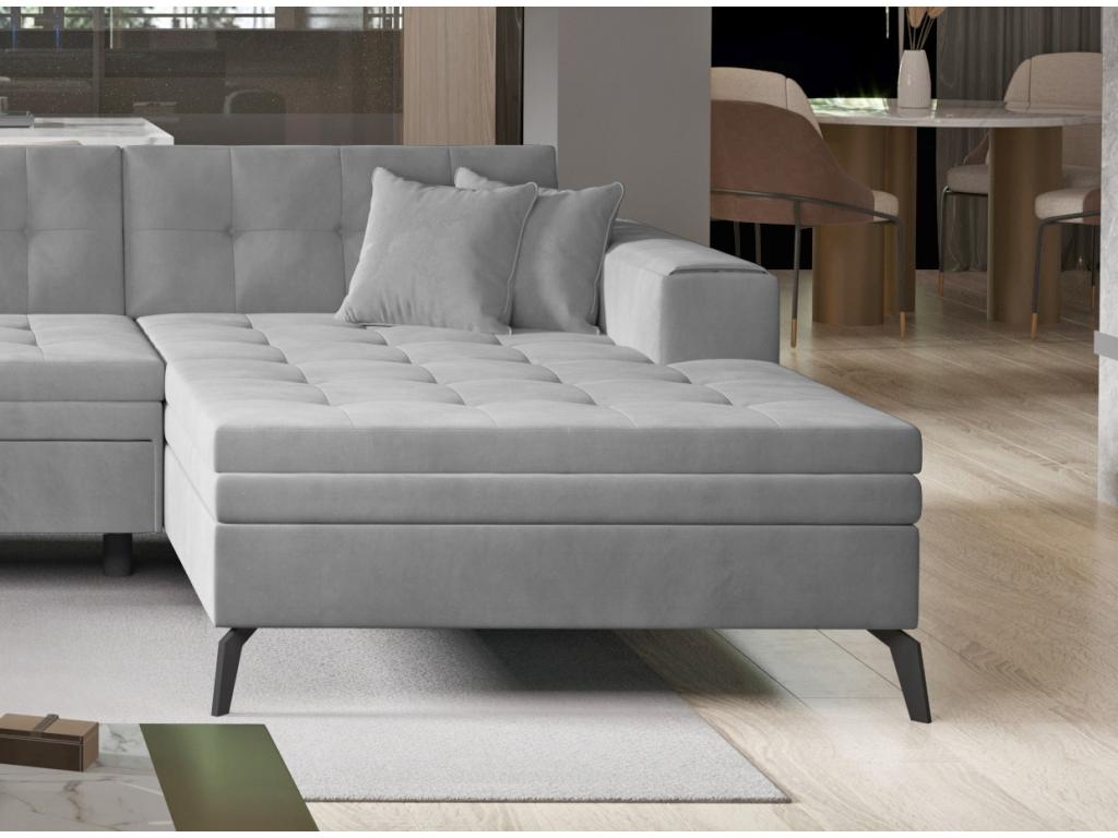 Gray Fabric Sofa Bed