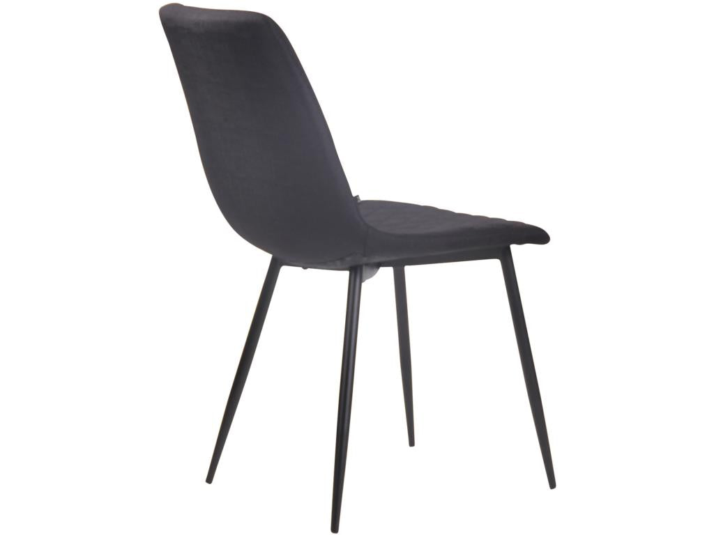 Black Fabric Chair - dlz1766580855099