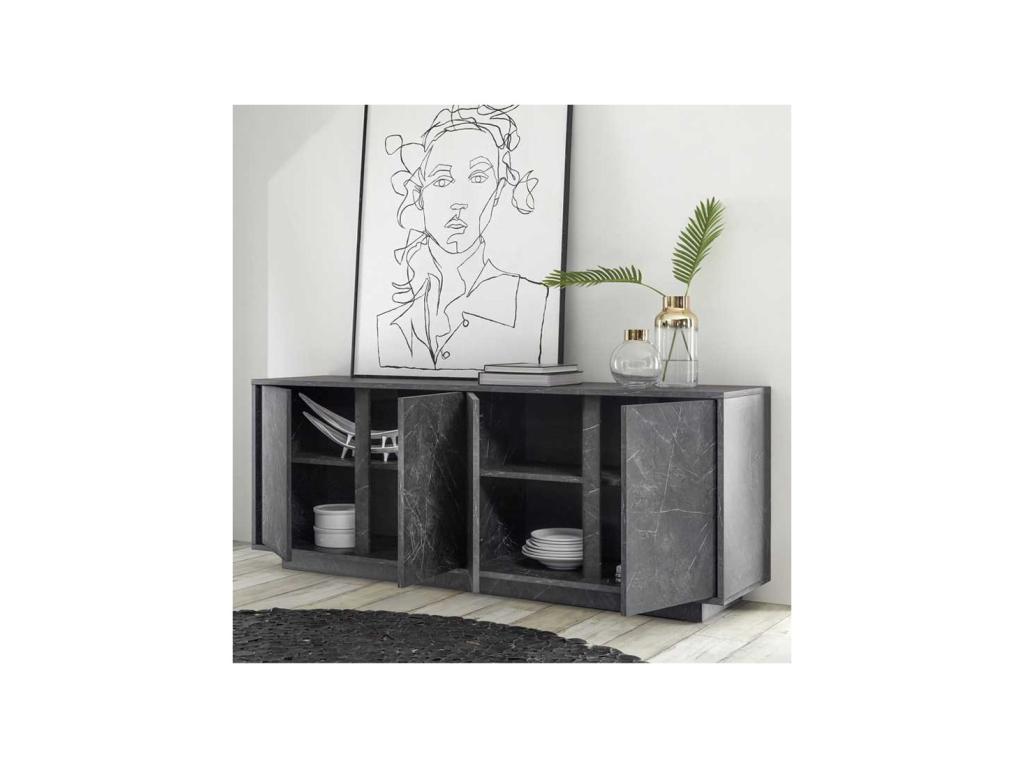 Black Marble Sideboard