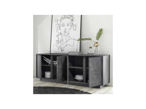 Black Marble Sideboard
