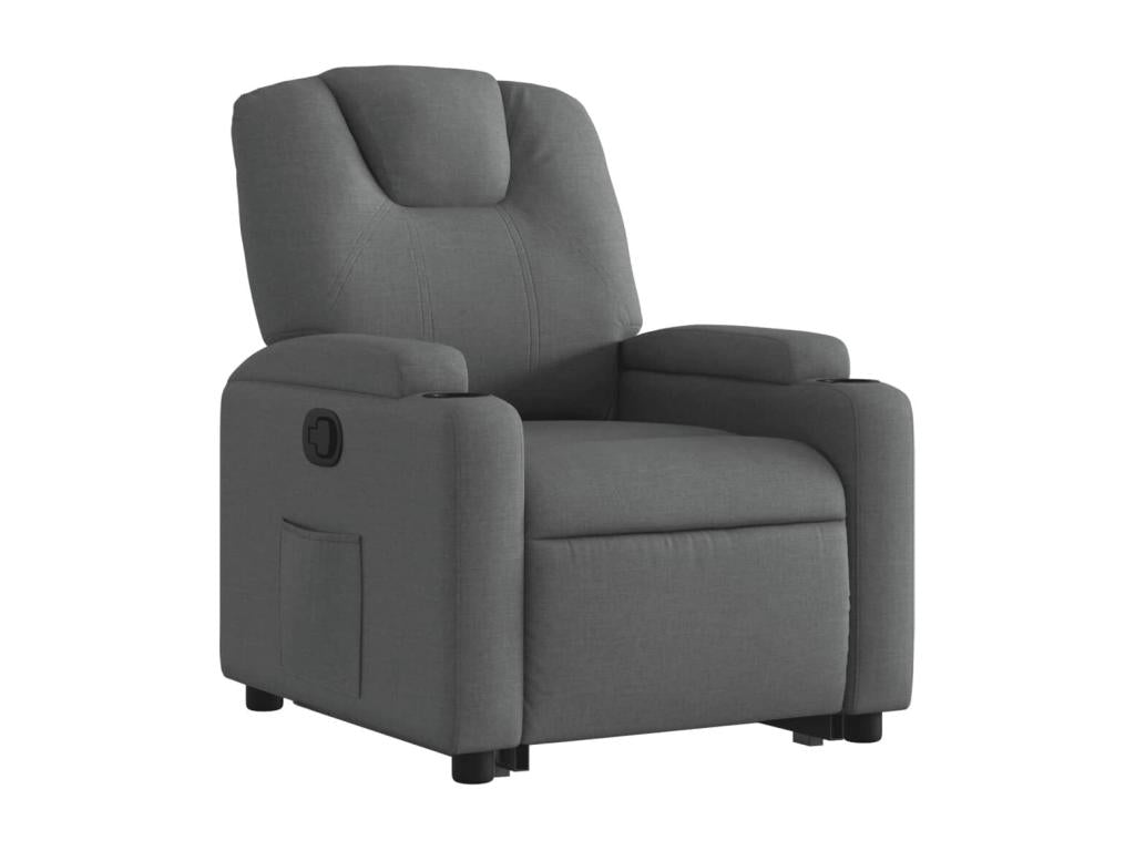 Gray Fabric Accent Chair - dlz1766580958884