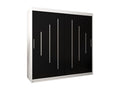 Black Wardrobe, 200 x 62 x 200 cm