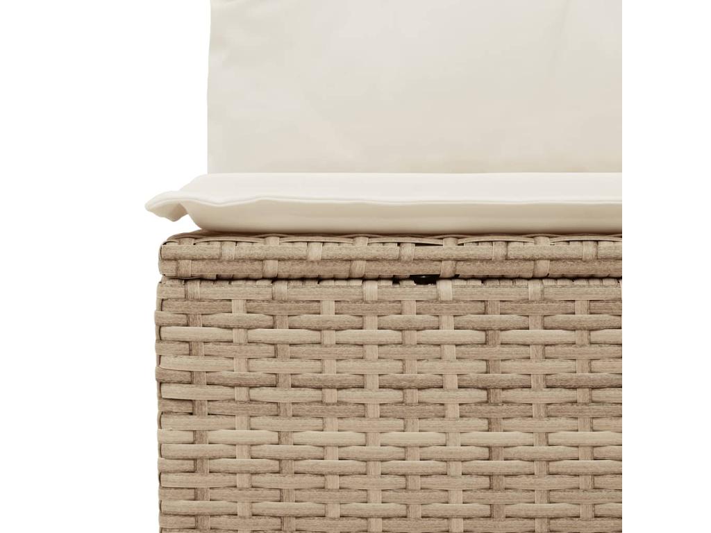 Beige Woven Resin Wicker Outdoor Furniture Set - dlz1766581077021
