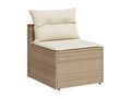 Beige Woven Resin Wicker Outdoor Furniture Set - dlz1766580744799
