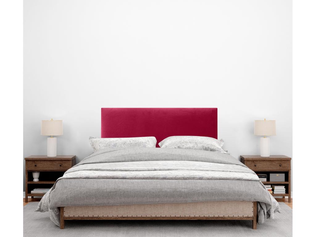 Red Velvet Bed, 105 x 115 cm