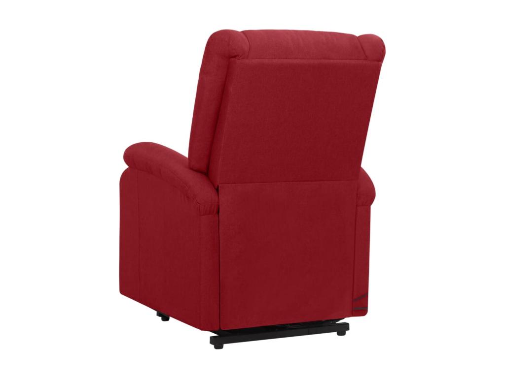 Red Fabric Accent Chair - dlz1766581008527