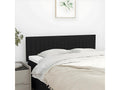 Black Fabric Bed, 72 x 5 x 78 cm