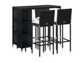 Black Woven Resin Wicker Home Furniture - dlz1766580771122