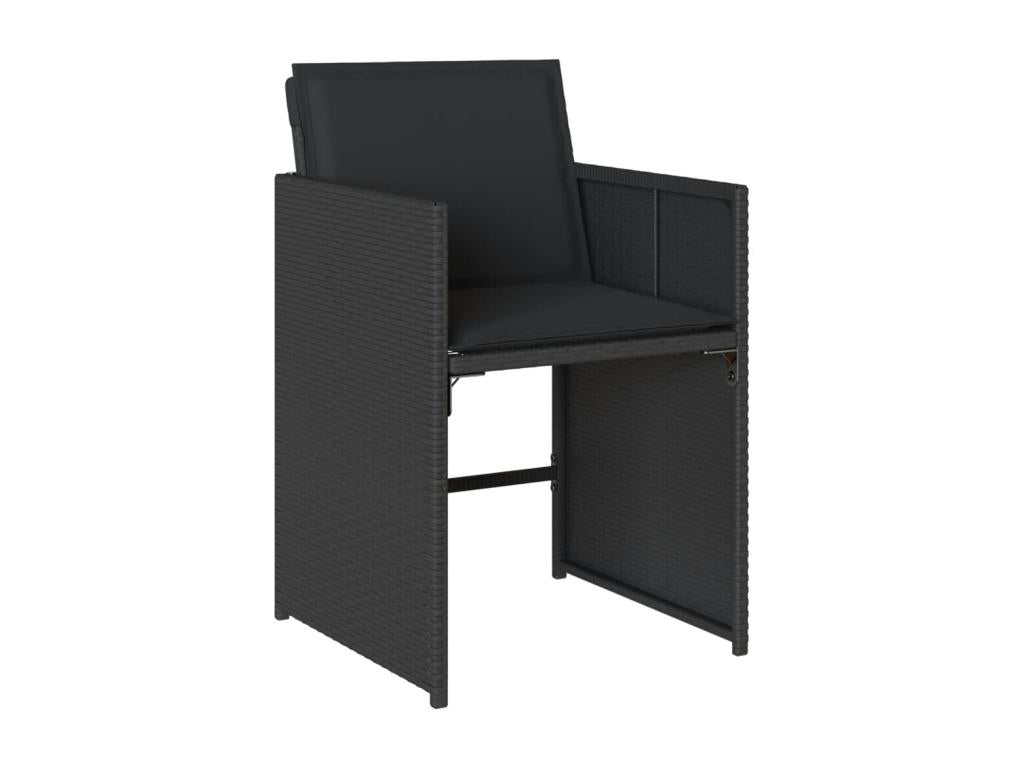 Black Woven Resin Wicker Home Furniture