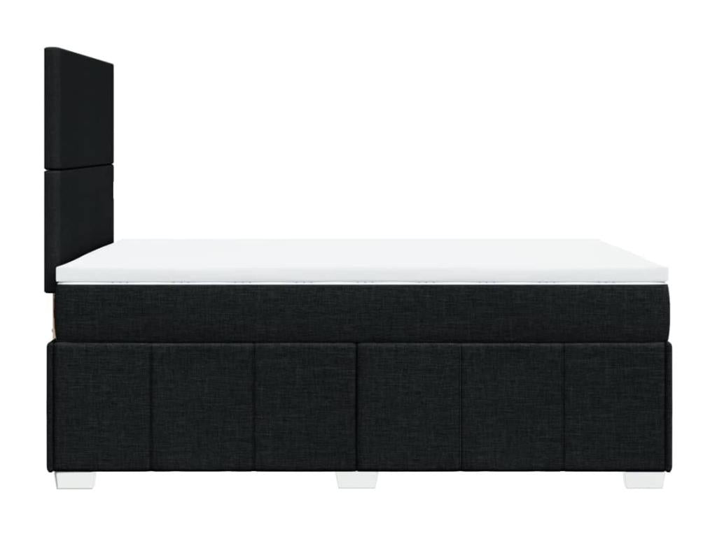 Black Fabric Mattress, 120 x 190 cm