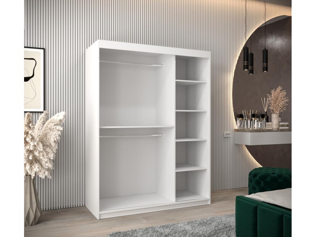 White Wardrobe, 150 x 62 x 200 cm - dlz1766580704702
