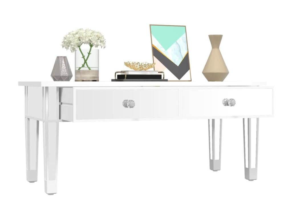 Engineered Wood Coffee Table, 106 x 45 x 45 cm