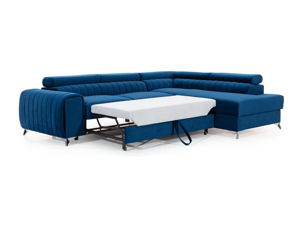 Brown Velvet Sofa Bed - dlz1766580898075