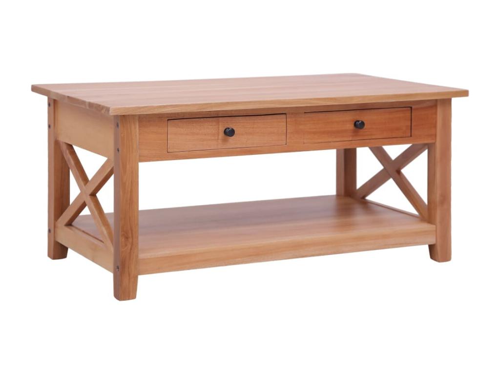 Brown Coffee Table, 100 x 55 x 46 cm