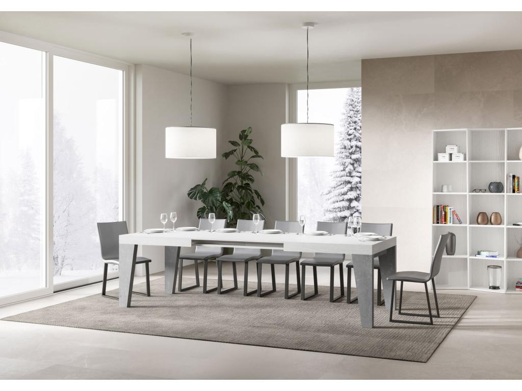 White Table, 90 x 160 cm