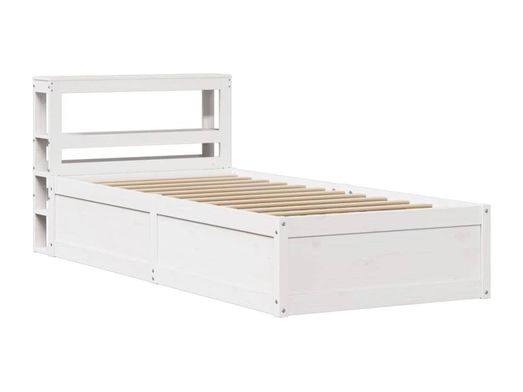 White Pine Wood Bed Frame, 75 x 190 cm