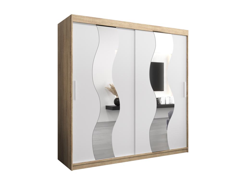 White Wardrobe, 200 x 62 x 200 cm