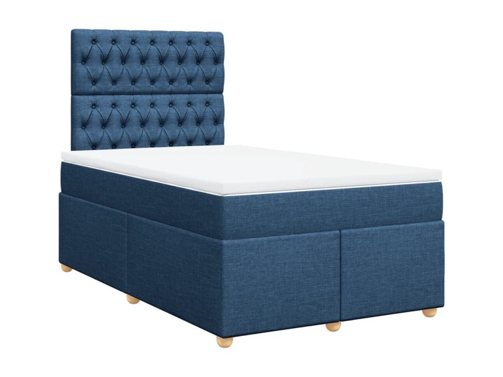 Blue Fabric Mattress, 120 x 200 cm