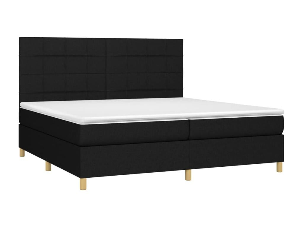 Black Fabric Mattress, 200 x 200 cm