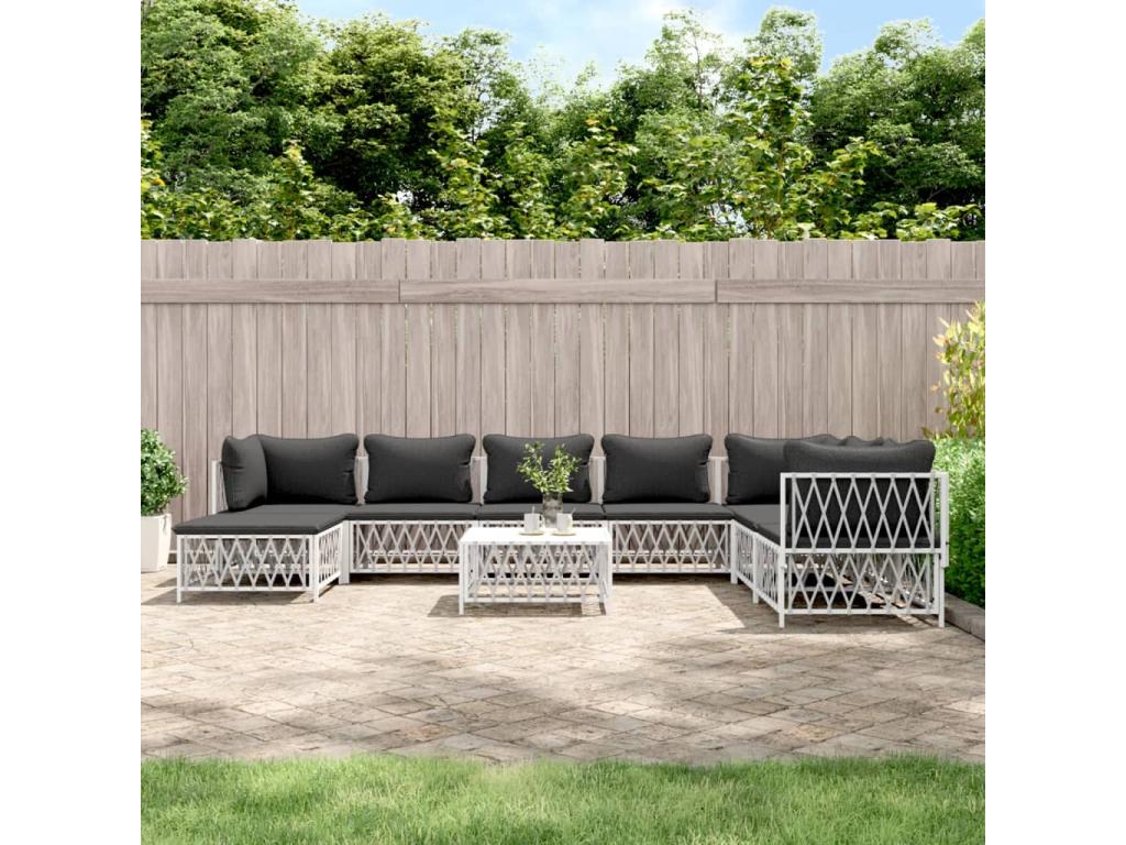 White Outdoor Furniture Set - dlz1766580881765