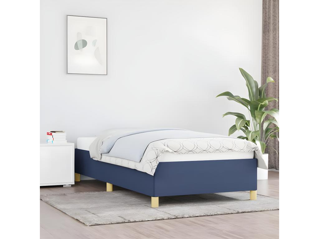 Blue Fabric Mattress, 90 x 190 cm - dlz1766580806308