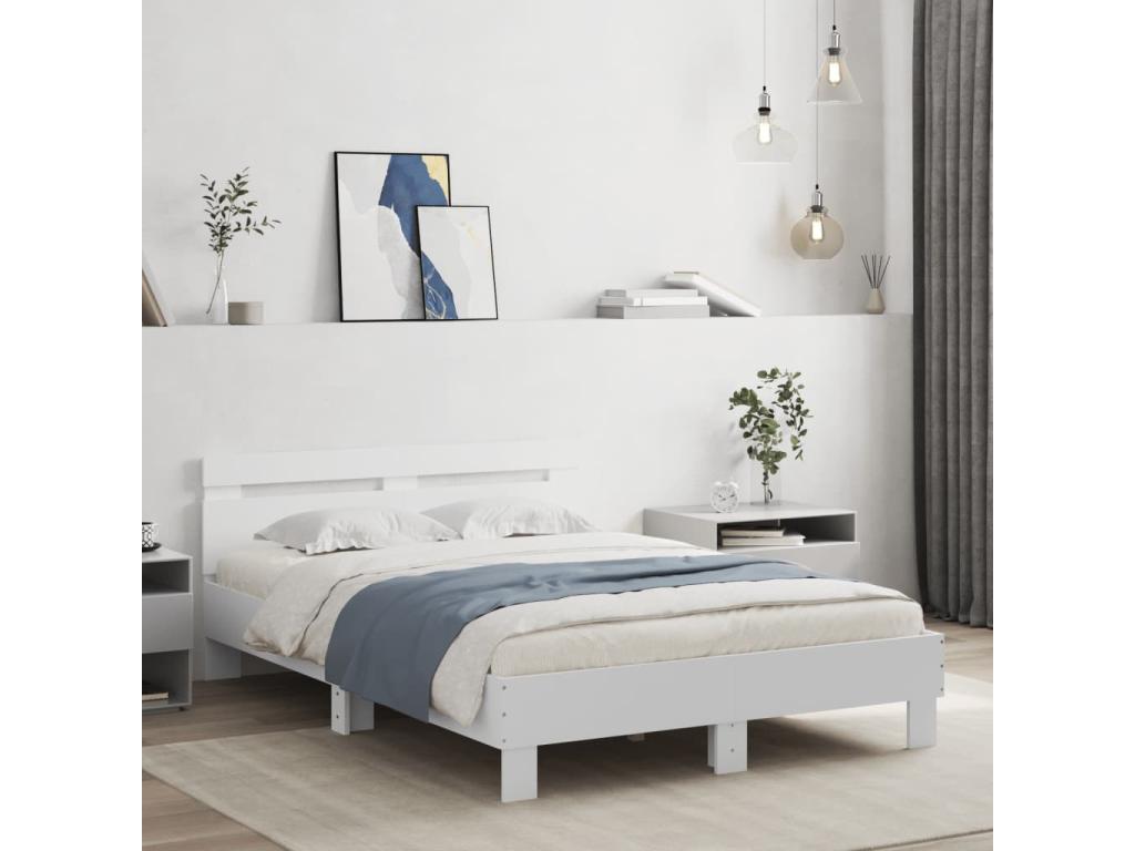 White Bed Frame, 120 x 200 cm