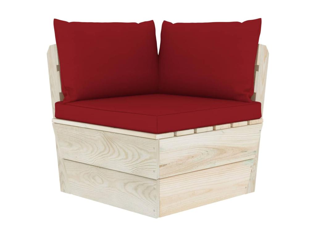 Red Outdoor Furniture Set