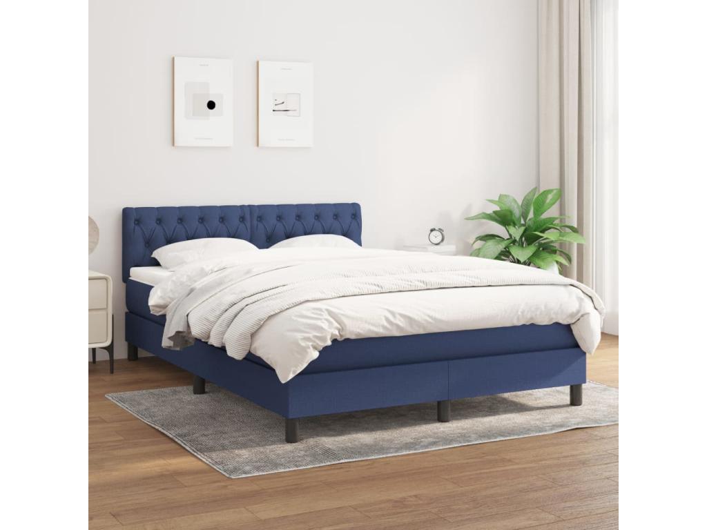 White Fabric Mattress, 140 x 190 cm