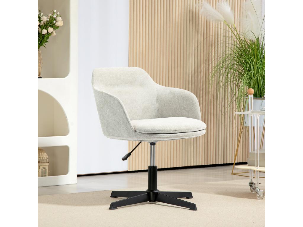 Beige Fabric Chair