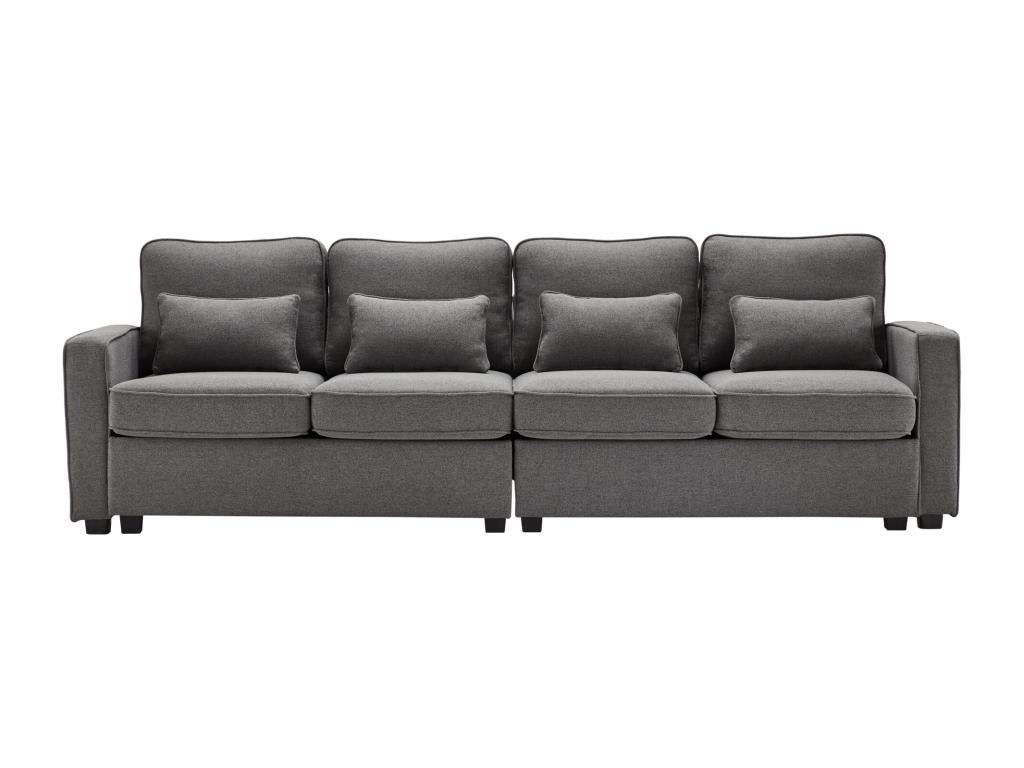 Gray Fabric Sofa