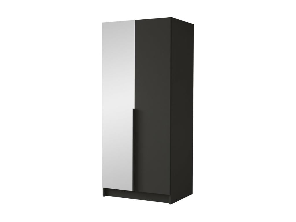 Black Wardrobe, 215 x 100 x 58 cm