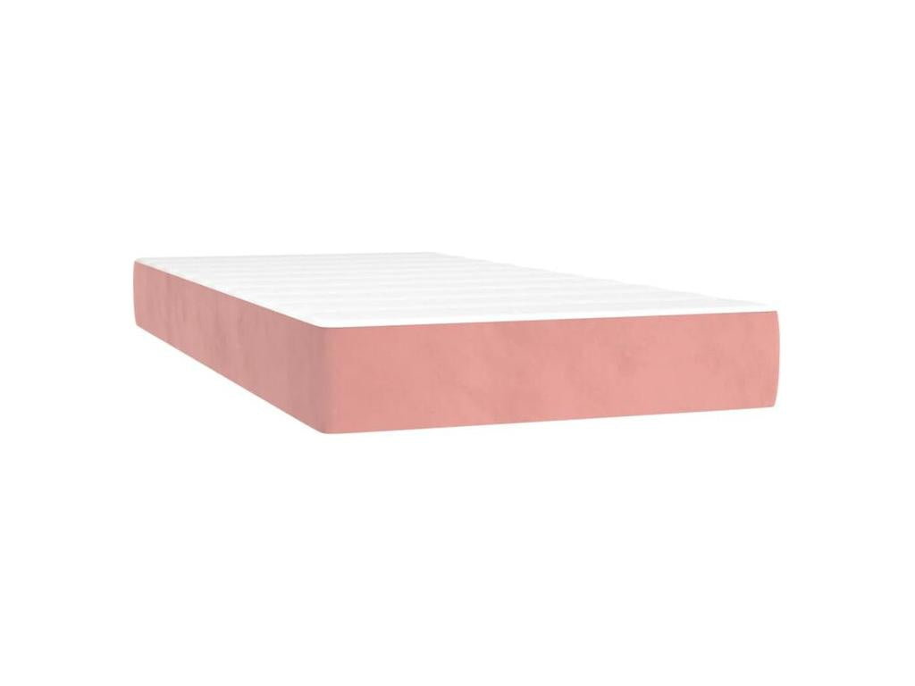 White Velvet Mattress, 80 x 200 cm