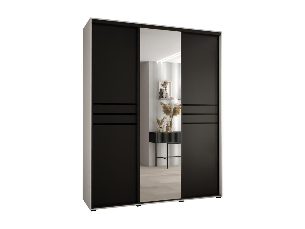 Black Wardrobe, 190 x 60 x 235.2 cm - dlz1766580873433