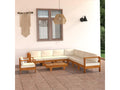 White Outdoor Furniture Set