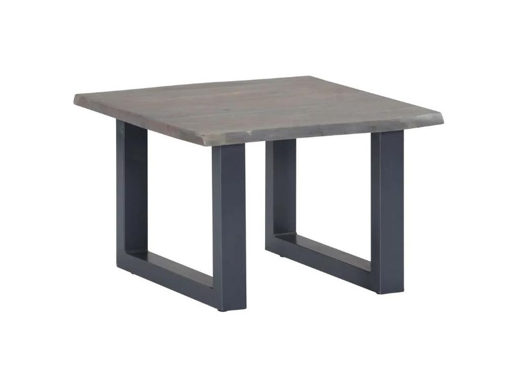 Gray Metal Coffee Table