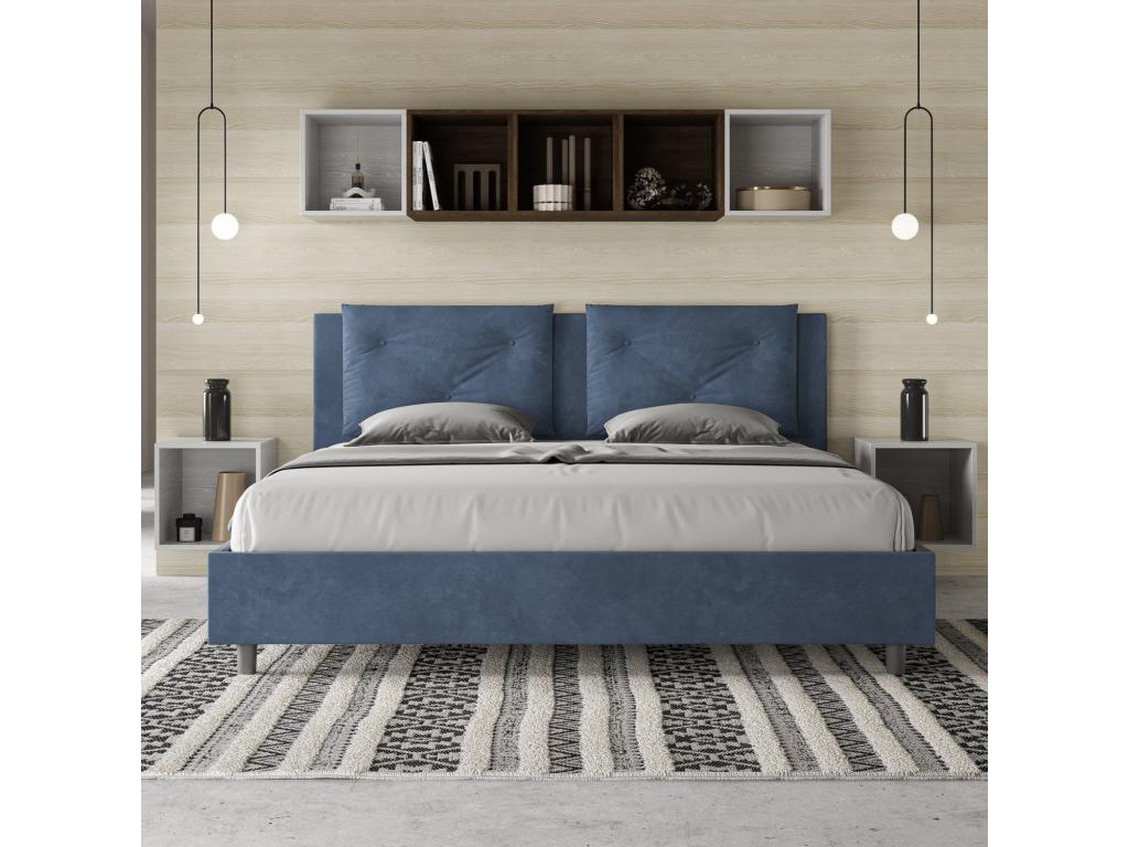 Blue Bed, 180 x 200 cm