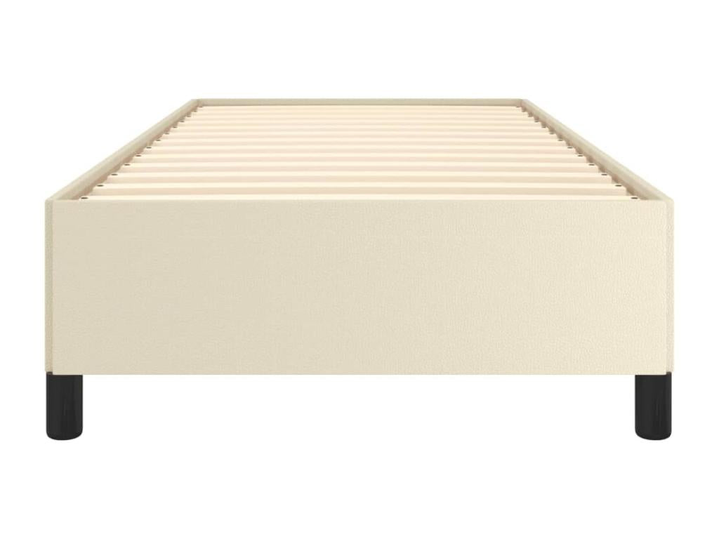 Faux Leather Bed Frame, 80 x 200 cm