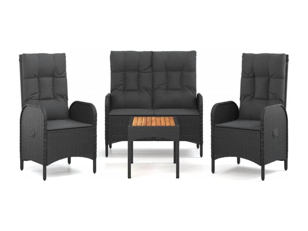 Black Home Furniture, 60 x 40 x 40 cm