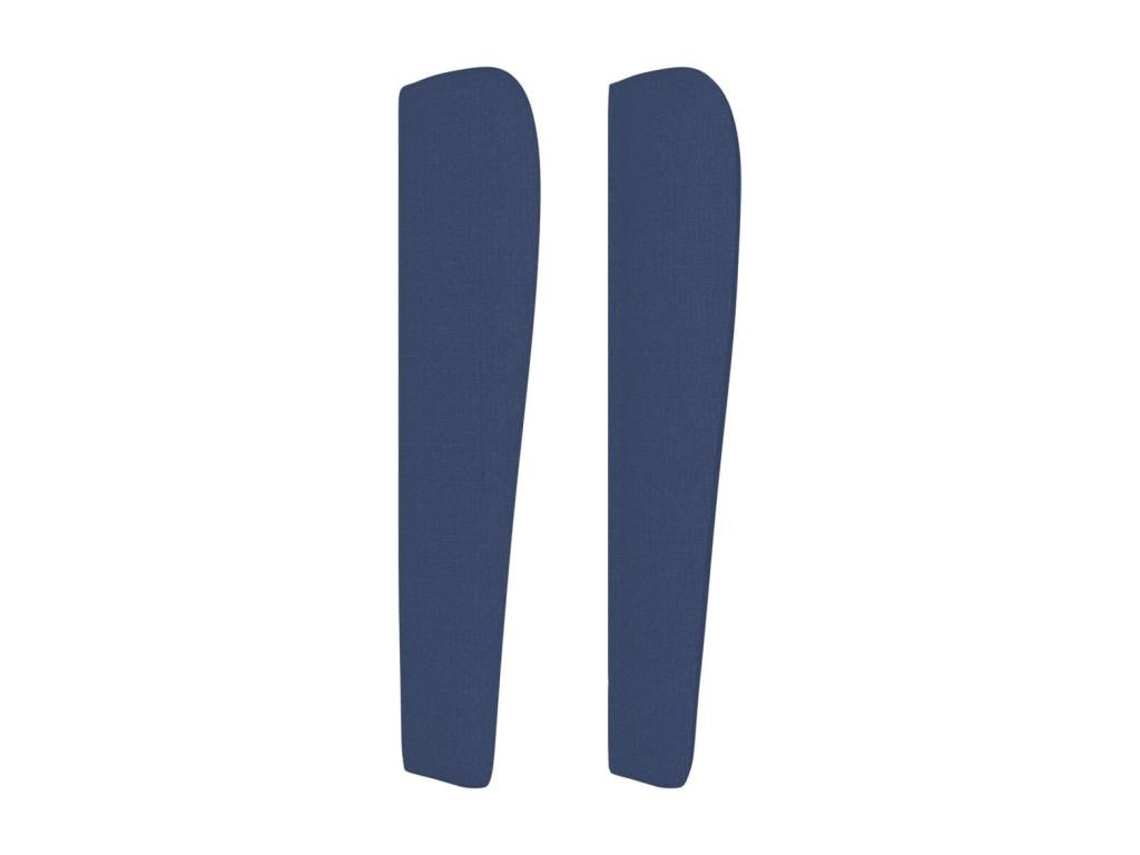 Blue Fabric Bed, 203 x 23 x 118 cm