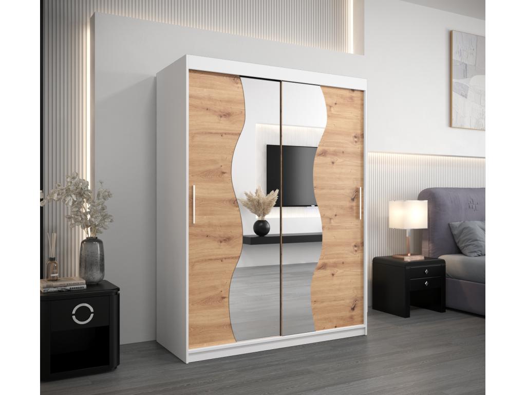 White Wardrobe, 150 x 62 x 200 cm