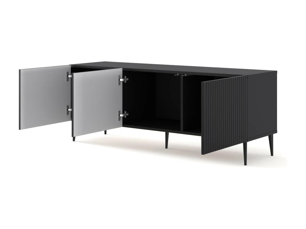 Black Table, 150 x 42 x 56 cm